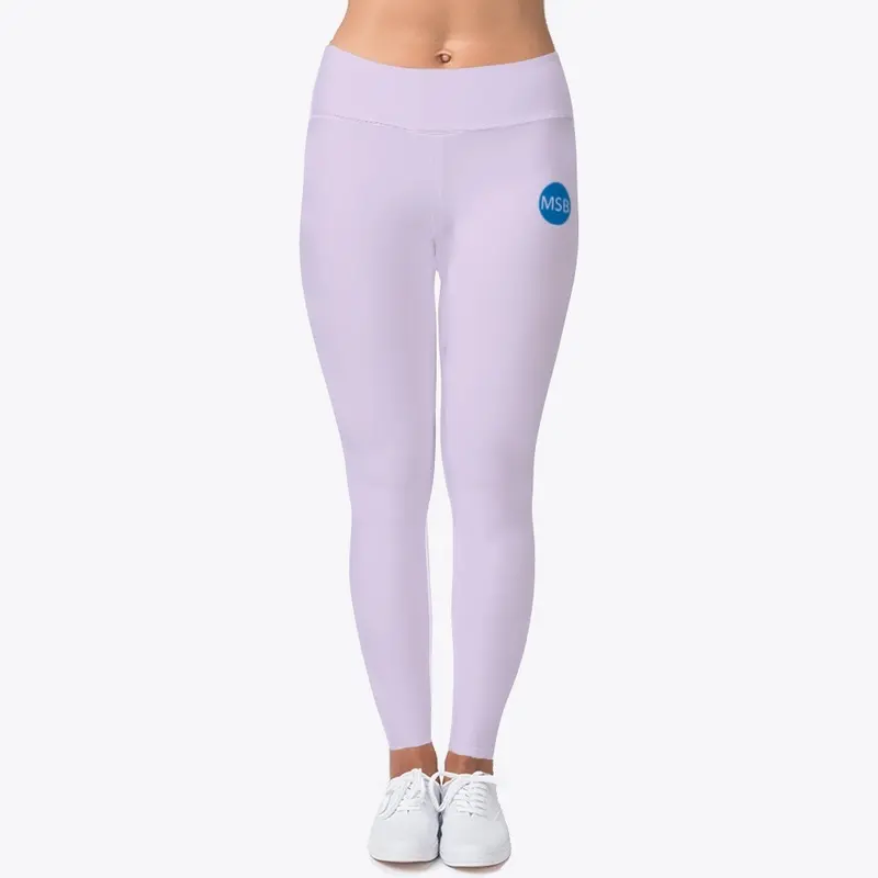 MSB Leggings in pale purple