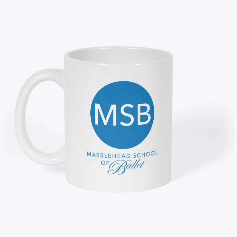 Marblehead School of Ballet mug - Blue