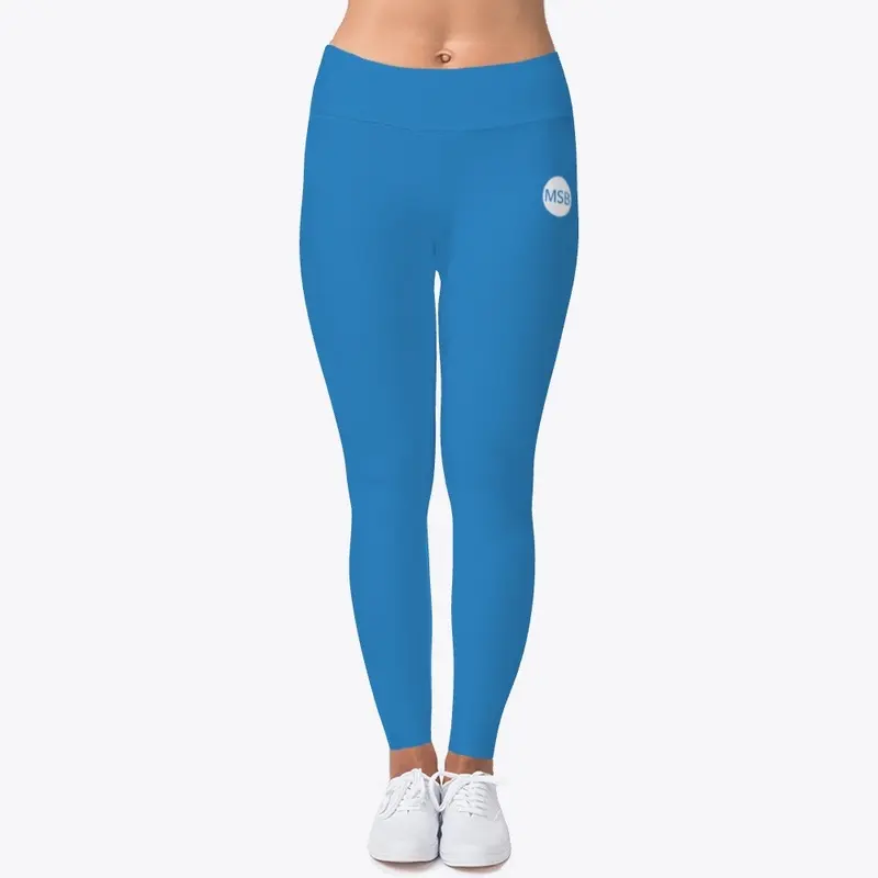 MSB Leggings in MSB Blue