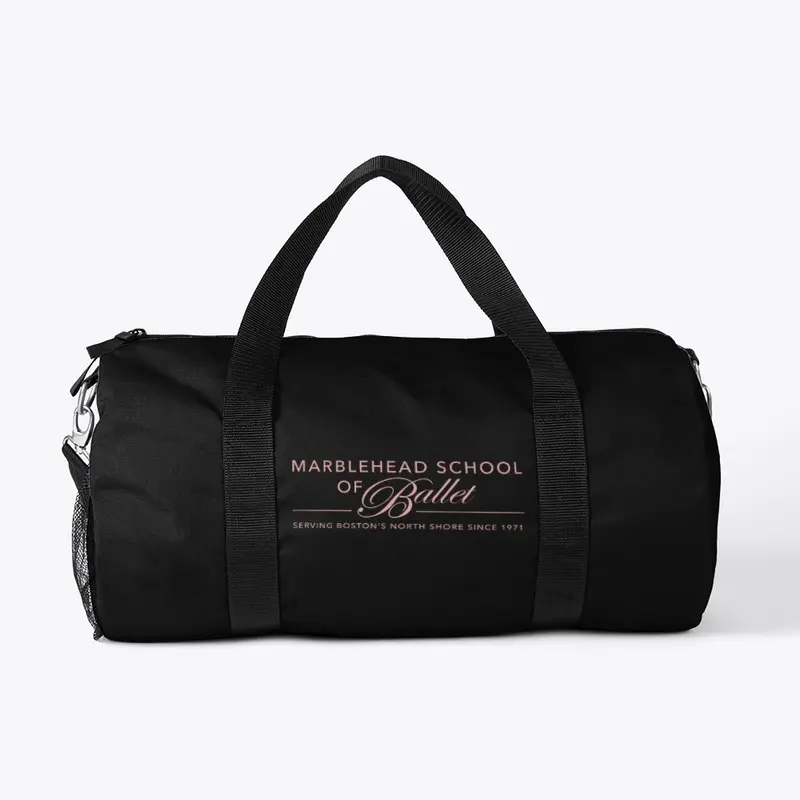 Dancer's Duffle - black with pink